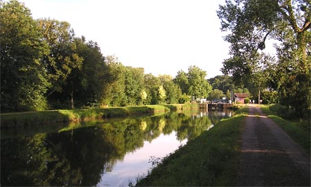 Der Canal des Vosges bei Corre